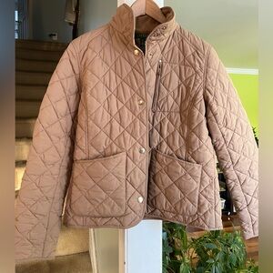 Ralph Lauren Light Brown Quilted Puffer Jacket